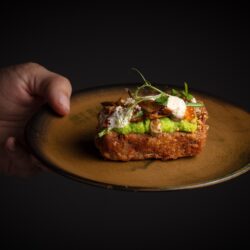 La menestra que se come con la mano