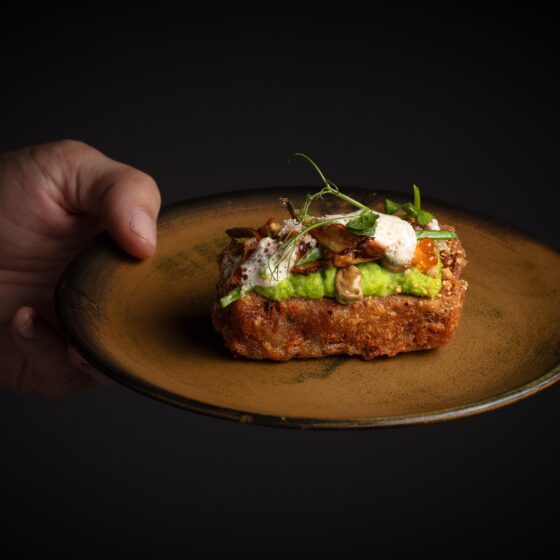 La menestra que se come con la mano